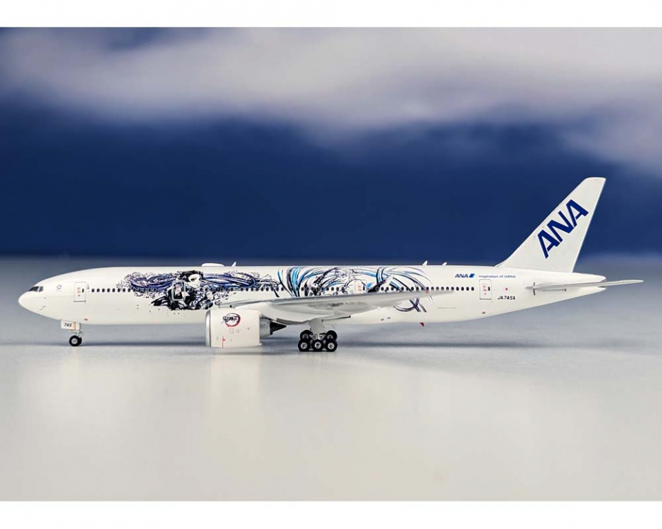ANA B777-200ER 鬼滅の刃ジェット JA745A 1/400 www.JetCollector.com