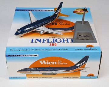 www.JetCollector.com: INFLIGHT PSA B737-200 W/STAND N379PS 1:200