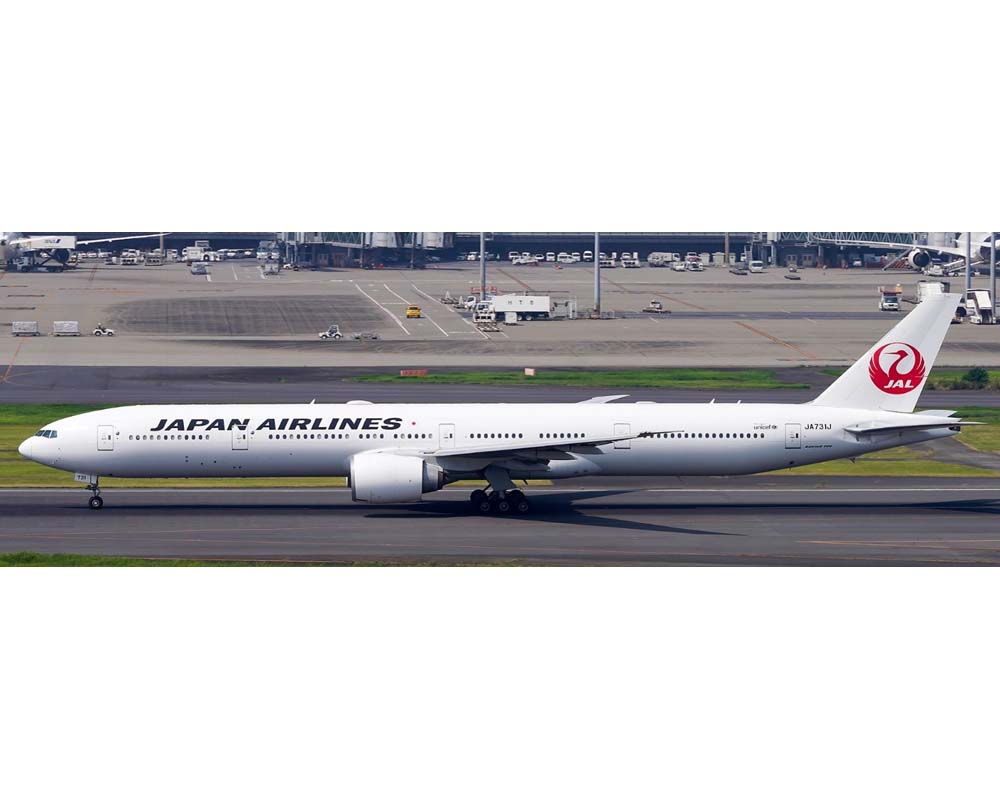 www.JetCollector.com: JAL B777-300ER Last Flight, w/stand JA731J 1