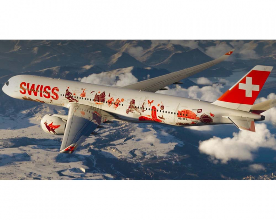 www.JetCollector.com: Swiss Wanderlust A350-900 HB-IFA 1:400 Scale