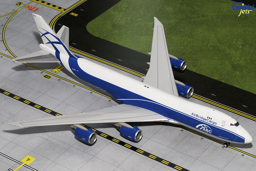 www.JetCollector.com: GEMINIJETS AIR BRIDGE CARGO B747-8F VQ-BRJ 1