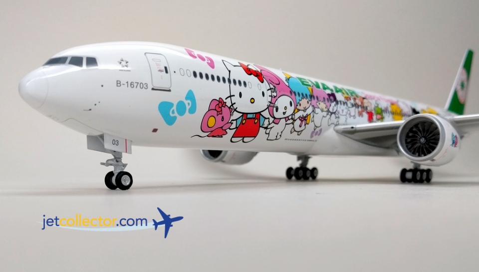 www.JetCollector.com: EVA AIR B777-300ER Hello Kitty B-16703