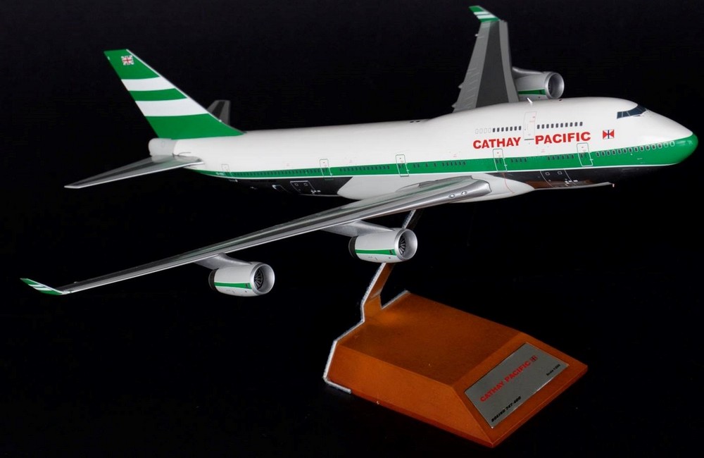 www.JetCollector.com: Cathay Pacific 747-400 Polished VR-HOO w/ Stand