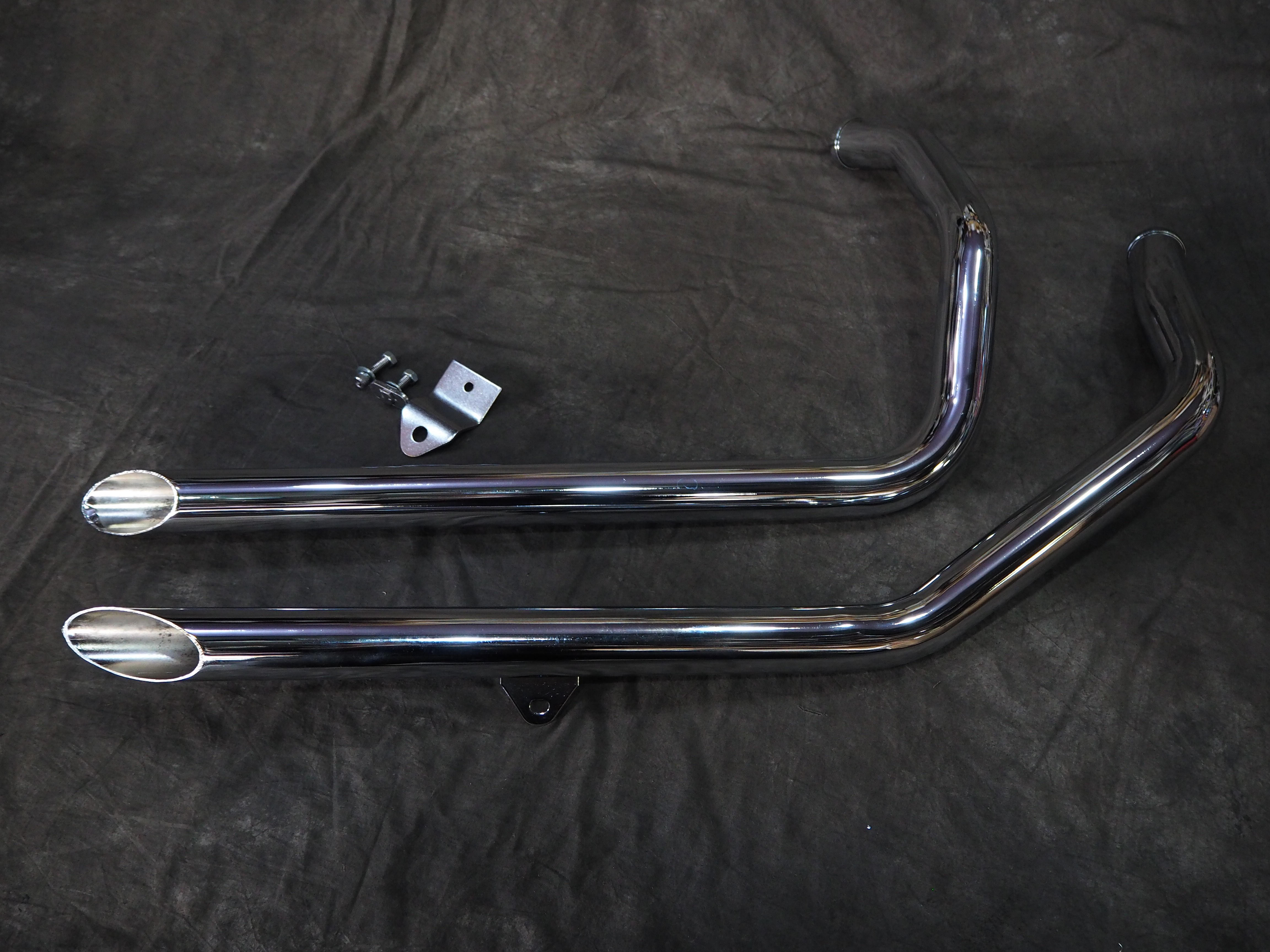 ドラックパイプマフラー スポーツスター用 86-03モデル | JEWEL Machines