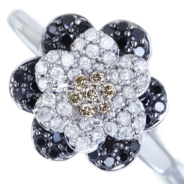 jewel planet 公式サイト / K18WG ダイヤモンド/ブラックダイヤモンド