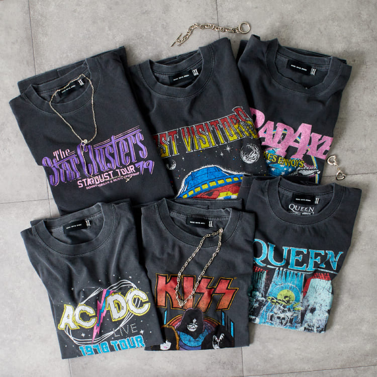 注目のヴィンテージ バンドTシャツは 別注GOOD ROCK SPEED を要