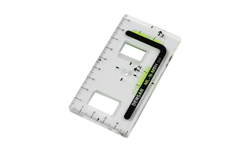 スイッチボックスケガキレベル（つまみ穴付タイプ 磁石なし