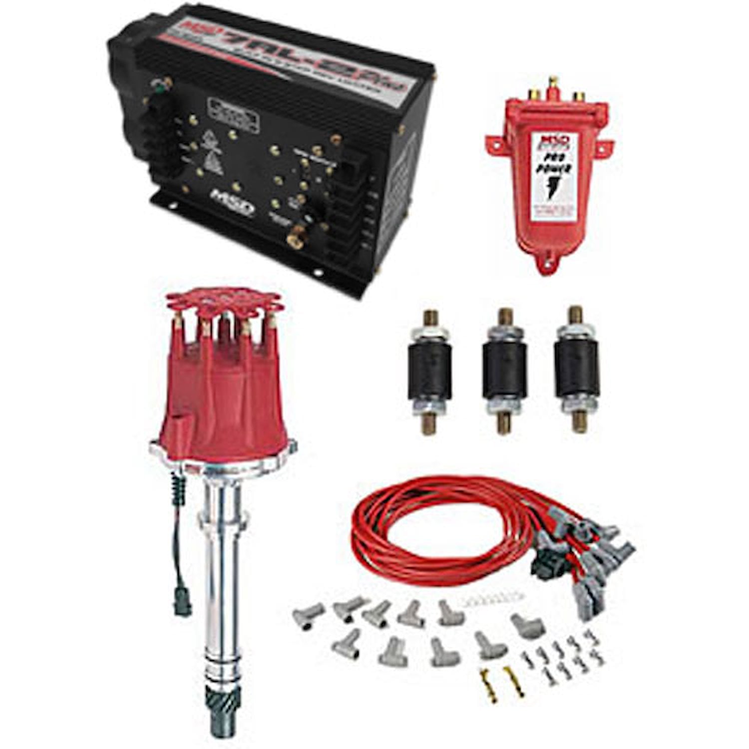 MSD Ignition 72223K: 7AL-2 Plus Ignition Kit SBC - JEGS