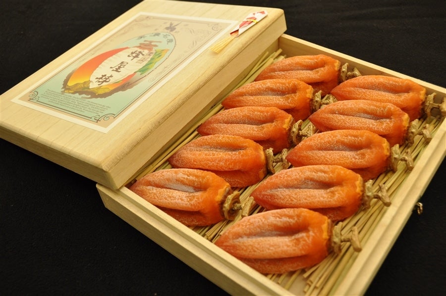 年明け発送 堂上蜂屋柿最高級品「誉」 木箱10個入: ぎふ～JAめぐみの