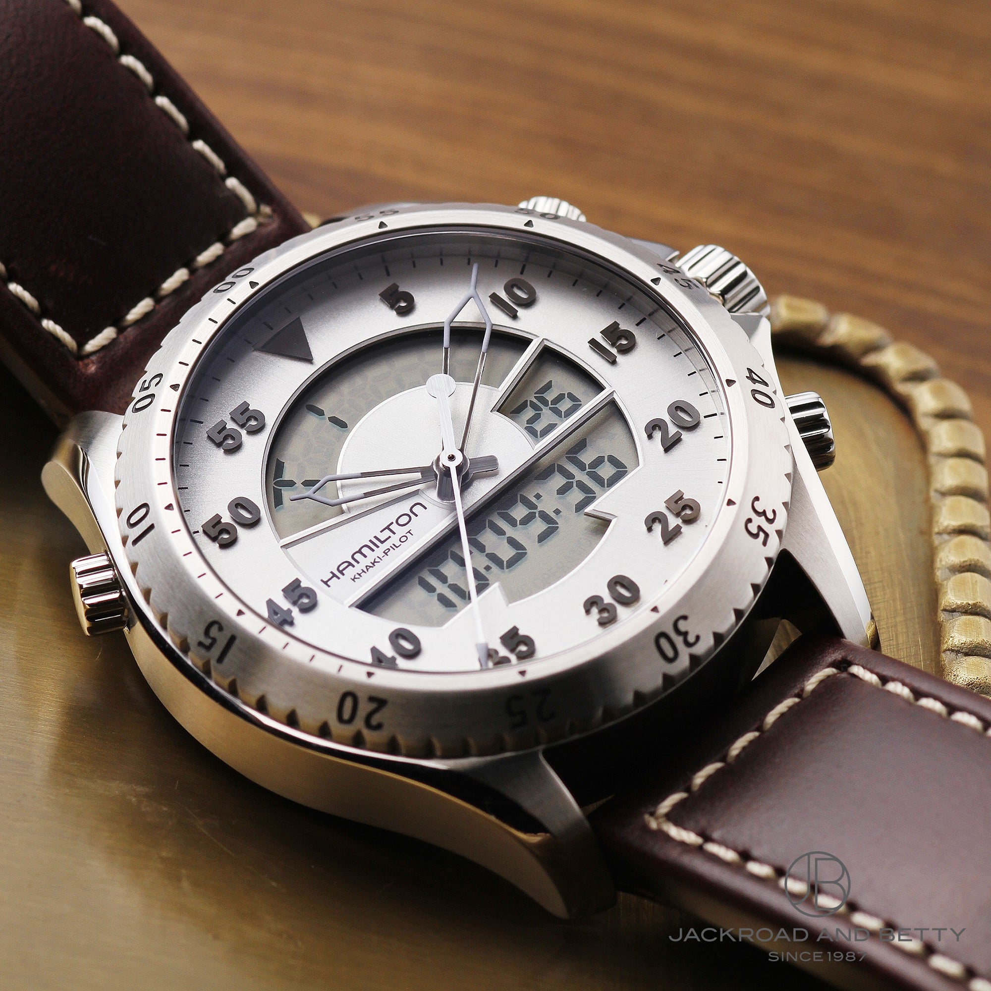 カーキ パイロット フライトタイマー[H64514551] Khaki Pilot Flight