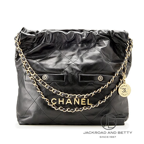 CHANEL 22 スモール ハンドバッグ ブラック 黒[AS3260 B17724 94305