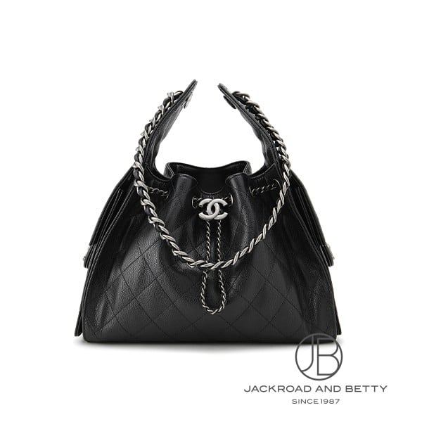 CHANEL 25 スモール ハンドバッグ ブラック 黒[AS5293 B22713 94305