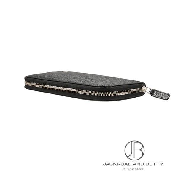 ブルガリ・ブルガリ マン ジップウォレット ブラック 黒[282347