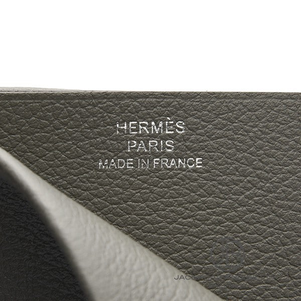 Hセリエ カードケース グリメイヤー グレー[] Card Case | エルメス