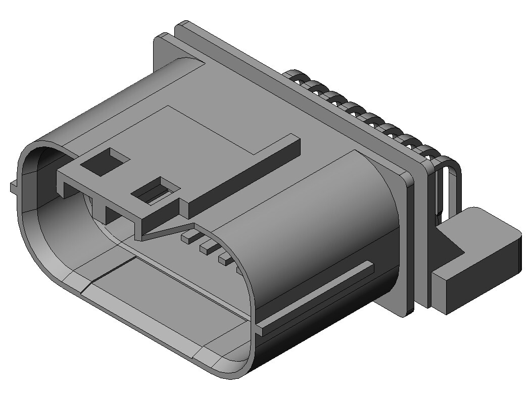 MX23Aシリーズ(040コンタクト防水型基板対ケーブル用コネクタ