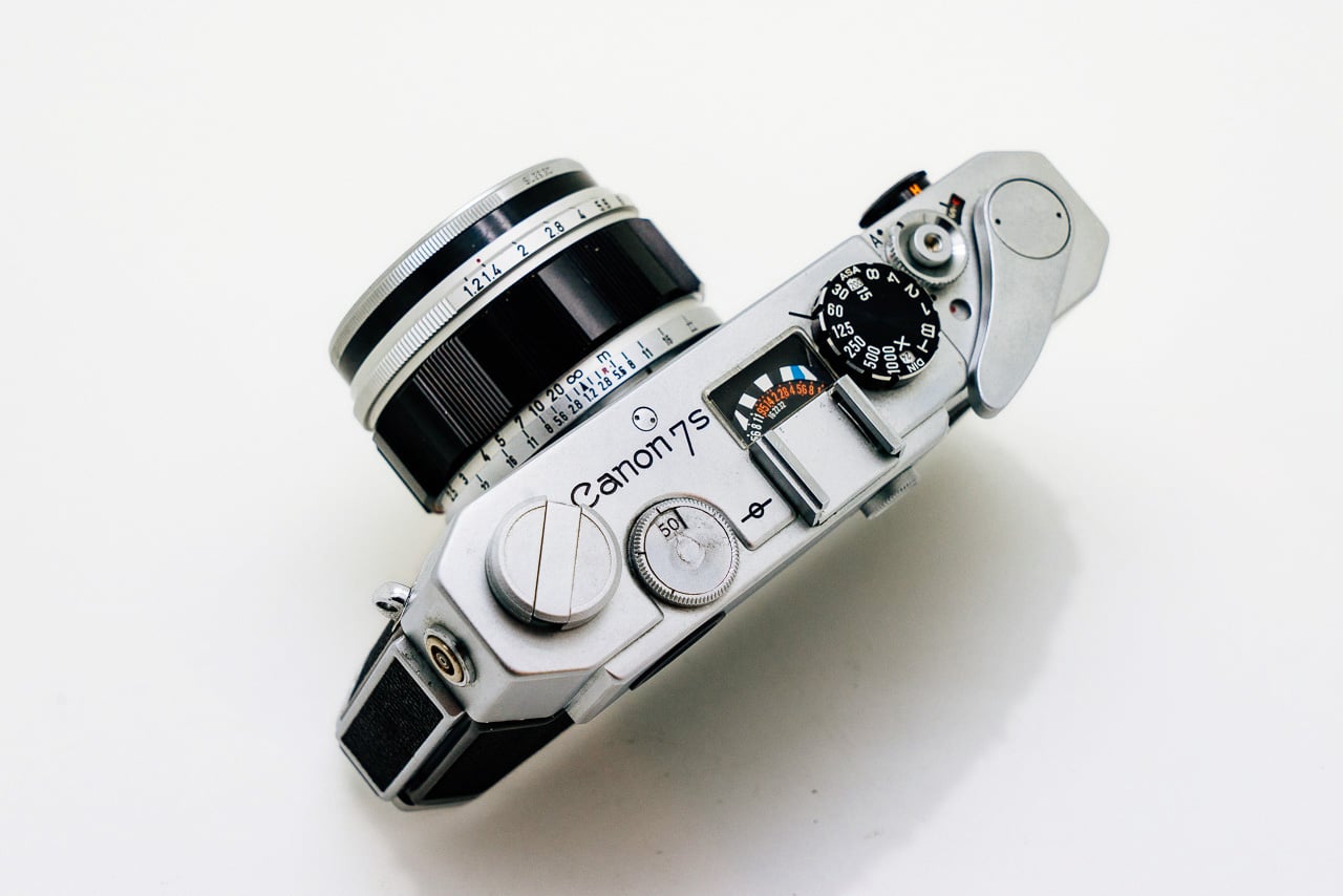 Canon Model 7s レンジファインダーカメラ 50mm f/1.8 キヤノン7[記憶