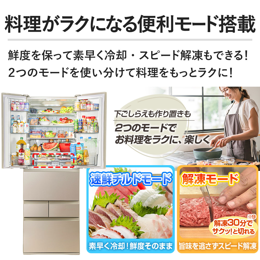 東芝 冷蔵庫 冷蔵庫 VEGETA 462L サテンゴールド GR-JY46TCS(EC