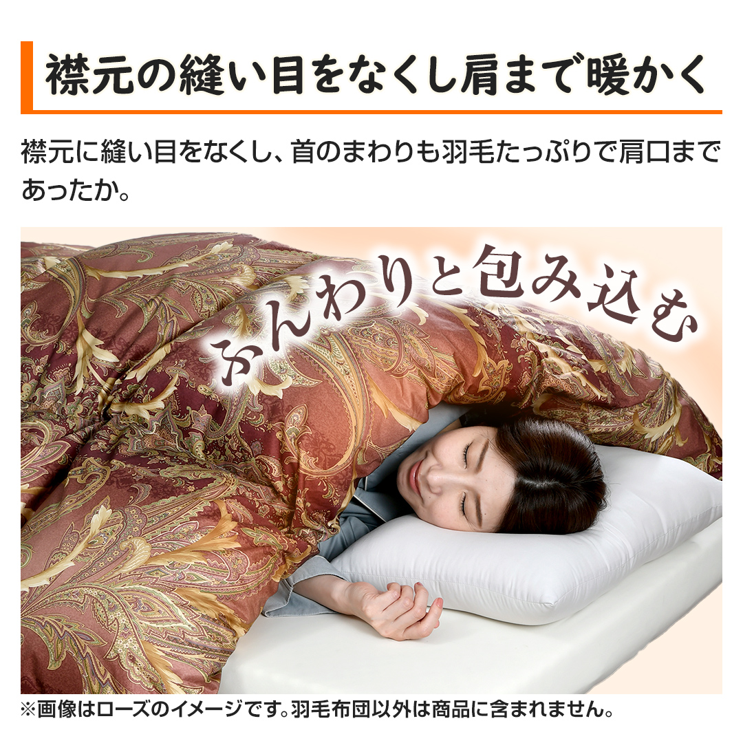 モリリン 布団・快眠グッズ ハンガリー産ダウン90%羽毛布団 ダブル
