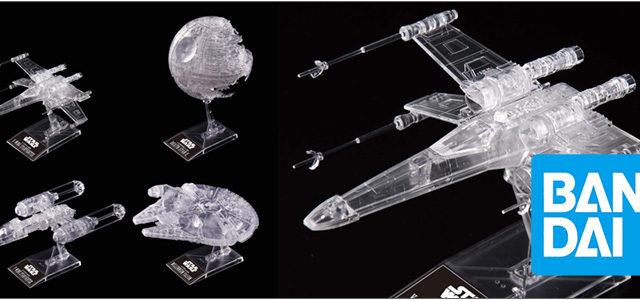 バンダイ プラモデル 1/144 & 1/350 & 1/2700000 「スター・ウォーズ
