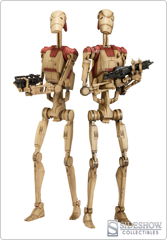 サイドショウ・コレクタブルズ セキュリティー・バトル・ドロイド（2