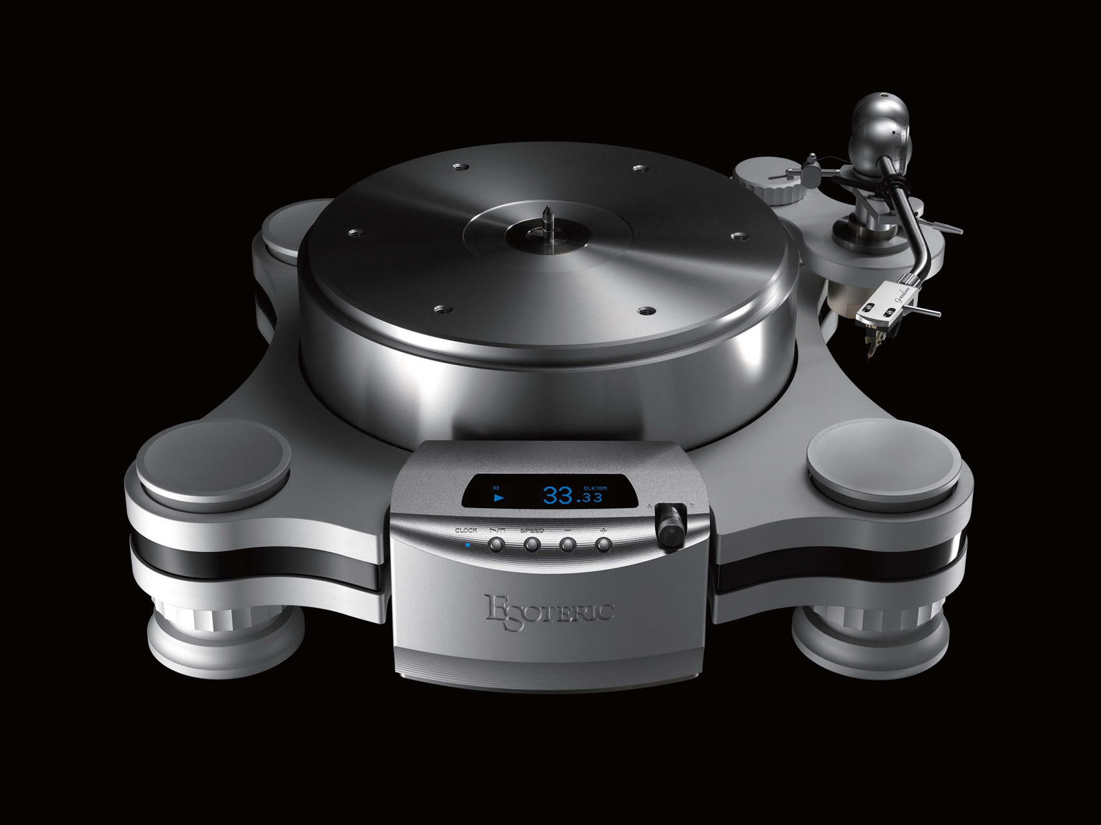 MAGNE DRIVEを使用した非接触駆動ターンテーブルGrandioso T1の技術