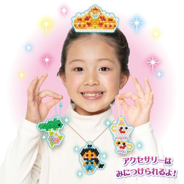 AQ-362 アクアビーズ ディズニープリンセス キラ☆かわ アクセサリー
