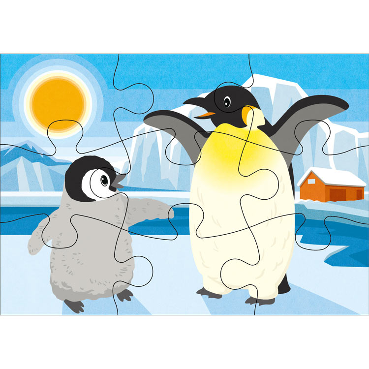 KMN-JP-26 STEP2 かわいいどうぶつのかぞく 9/12/16/20ピース くもん