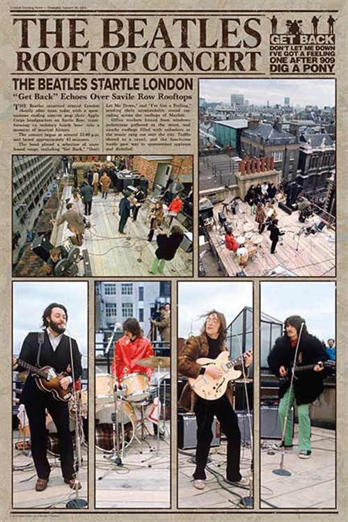 APP-1000-923 THE BEATLES The Beatles Rooftop Concert 1000ピース