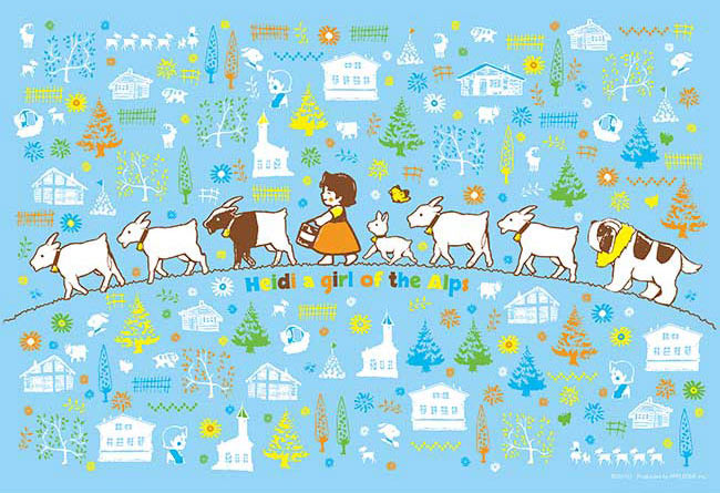 APP-300-382 アルプスの少女ハイジ まっててごらん 300ピース アップル