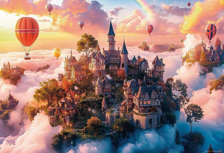 BEV-1000-084 アレキサンダー 天空の楽園 1000ピース ビバリー の商品