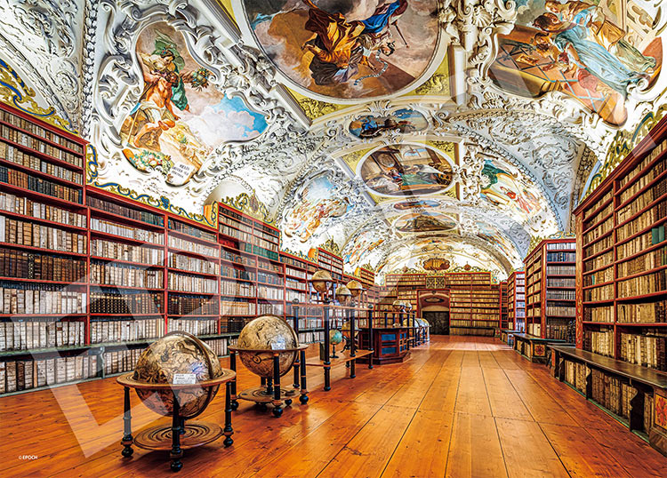 EPO-07-466s 風景 ストラホフ修道院図書館－チェコ 500ピース エポック