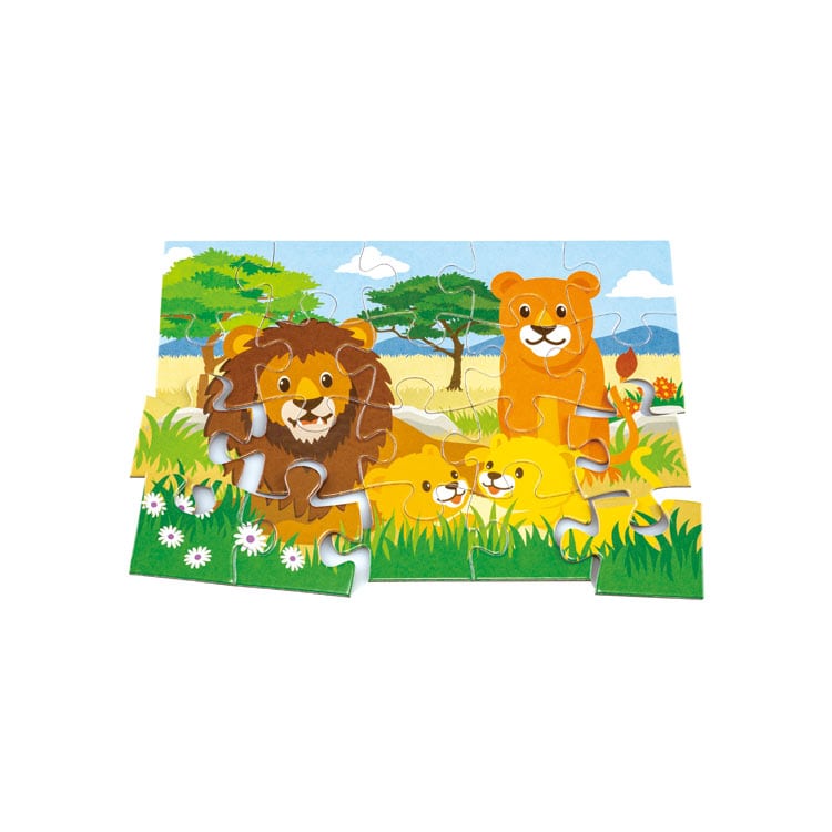 KMN-JP-26 STEP2 かわいいどうぶつのかぞく 9/12/16/20ピース くもん