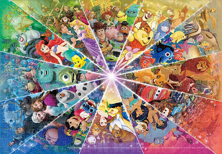 TEN-DSG500-650 ディズニー Color Circle（Disney&Disney/Pixar） 500