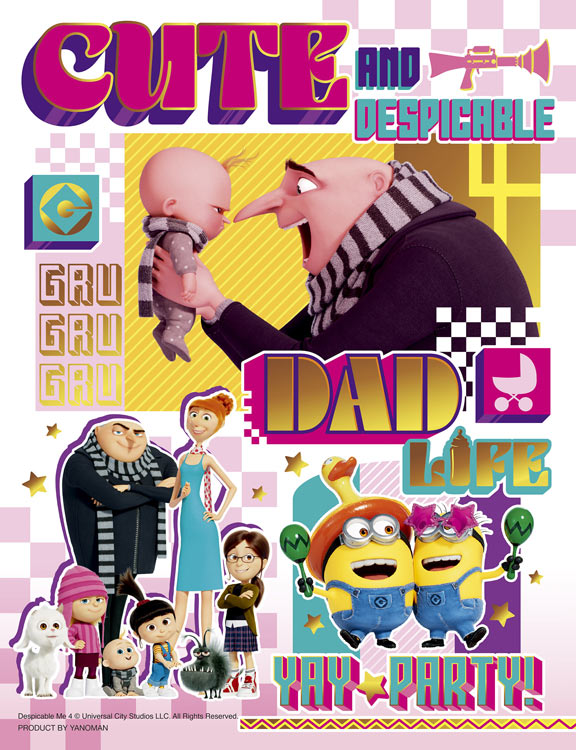 YAM-42-106 ミニオンズ グルー・ファミリー 300ピース やのまん の商品