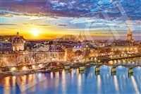 EPO-09-032s 風景 美しきセーヌ川 -フランス 1000ピース エポック社 の