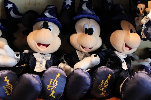 ミッキーのぬいぐるみ（3…：3D劇場 ミッキーのフィルハーマジック