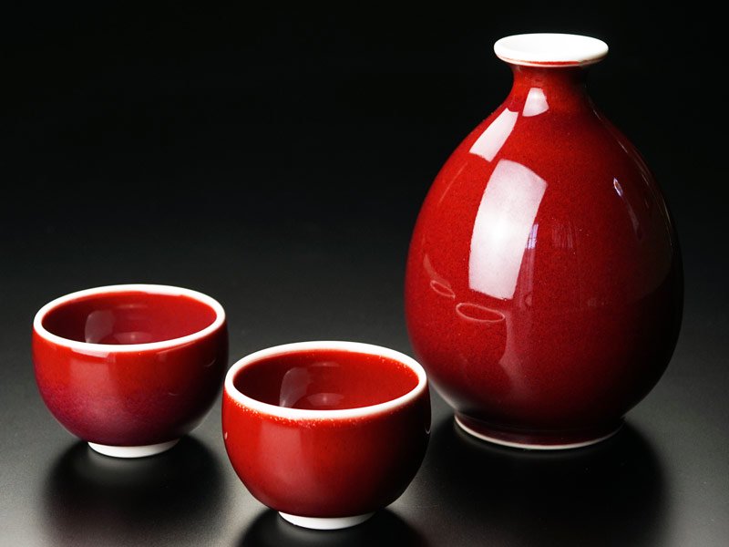 還暦祝いの贈り物に好評の酒器セット 燿変辰砂 - JTOPIA