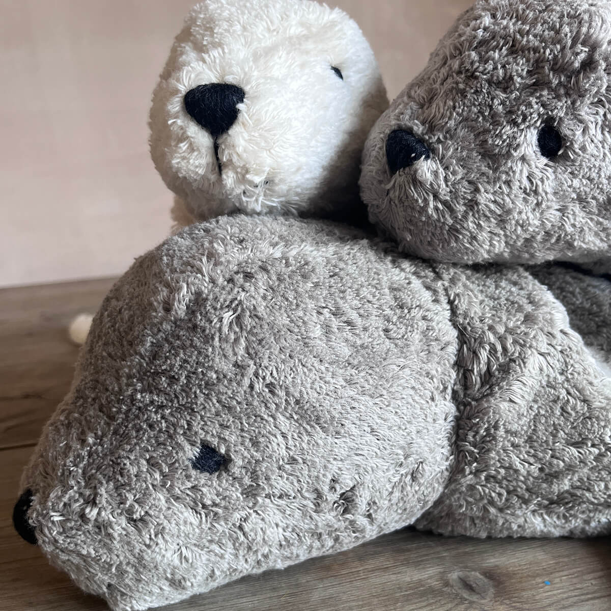 Seal Large Cuddly Animal in Grey by Senger Naturwelt – Junior Edition