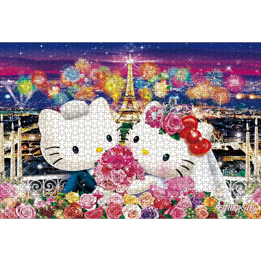 ハローキティ ジグソーパズル 森のお茶会 1000ピース 50×75cm