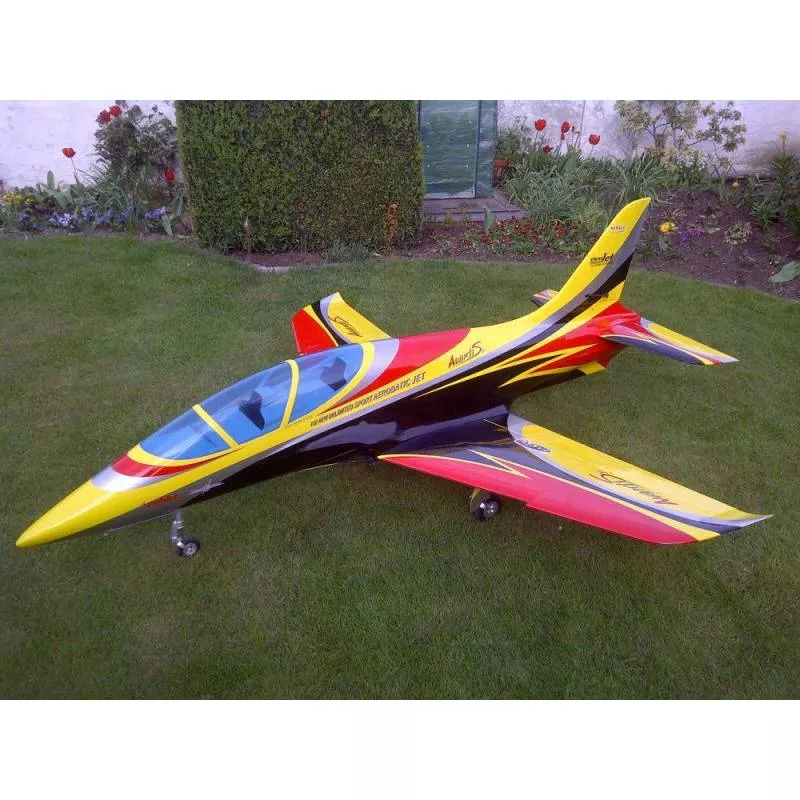 SebArt Mini Avanti S 90mm Jet 1,36m ARF (Yellow/Black/Red)