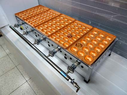 手打ち銅板 業務用 たこ焼き器