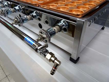 手打ち銅板 業務用 たこ焼き器