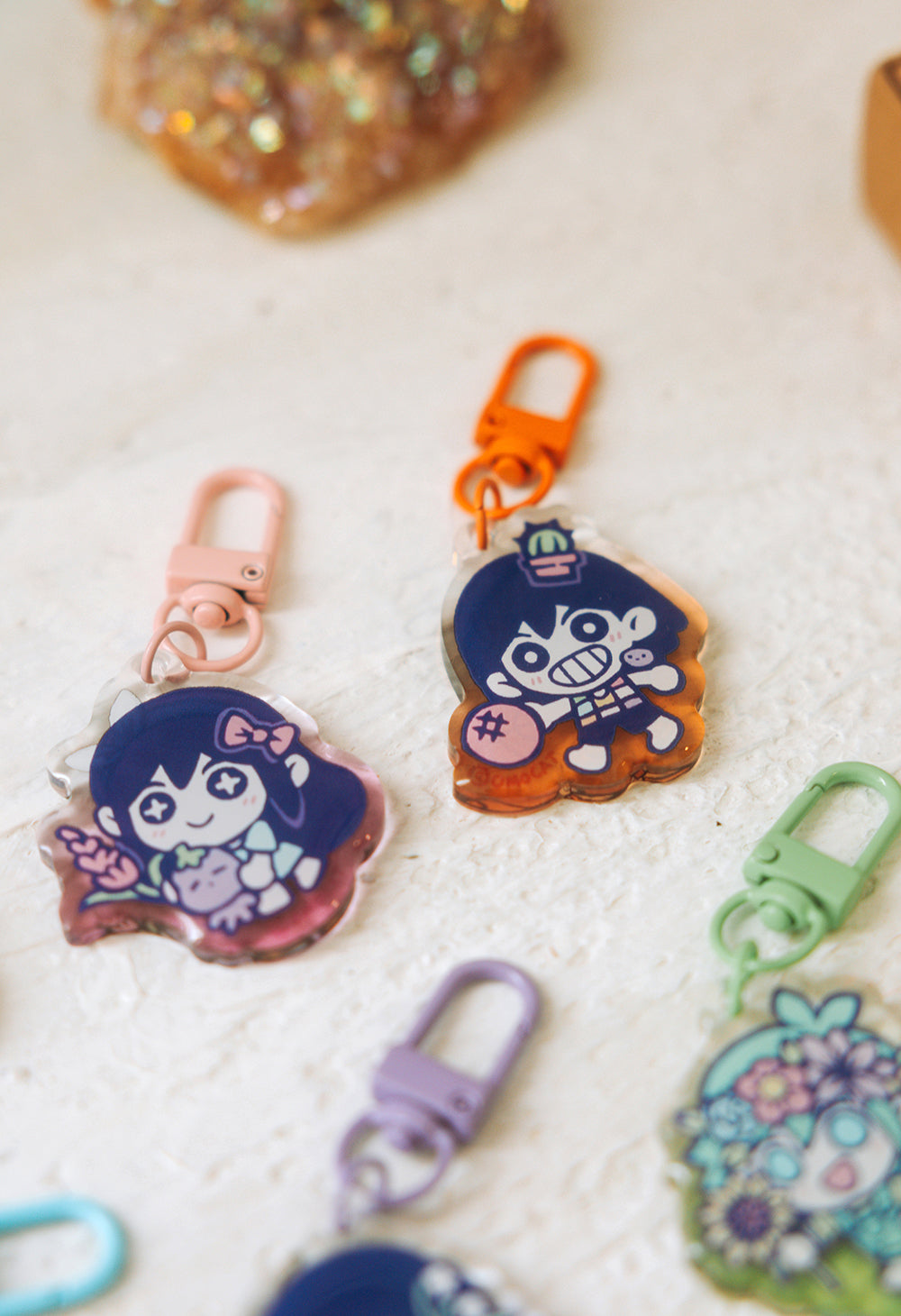 OMORI Gummy Keychains – OMOCAT