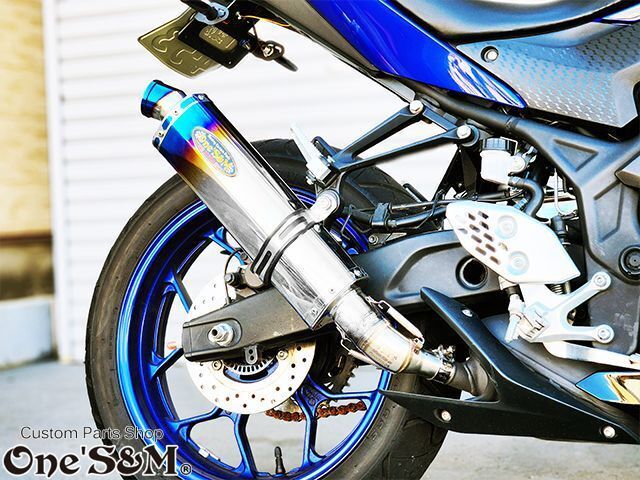 ☆YZF R25 MT25 MT03用 ワンズ管 ロングデルタサイレンサーVer