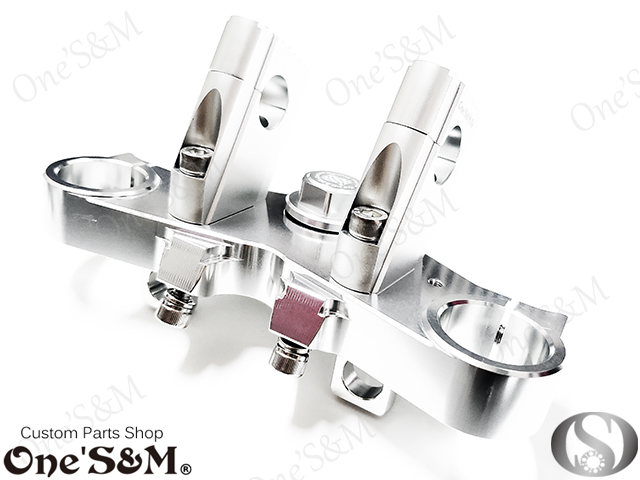 送料込 CBX400F NC07専用 最高級 CNC トップブリッジSP セットバックと