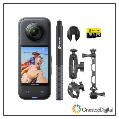 Video Cameras :: Insta360 :: Insta360 X3 Motorcycle Kit - Onestop