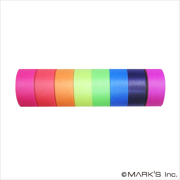 マステ」 マークス マスキングテープ・ベーシック・8巻セット VISIBLE