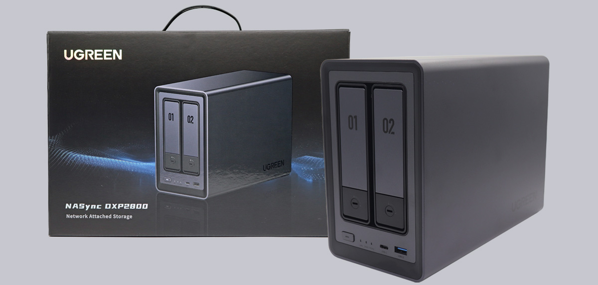 UGREENNASync DXP2800 2ベイNAS ドライブレスモデル UGREEN NAS 2