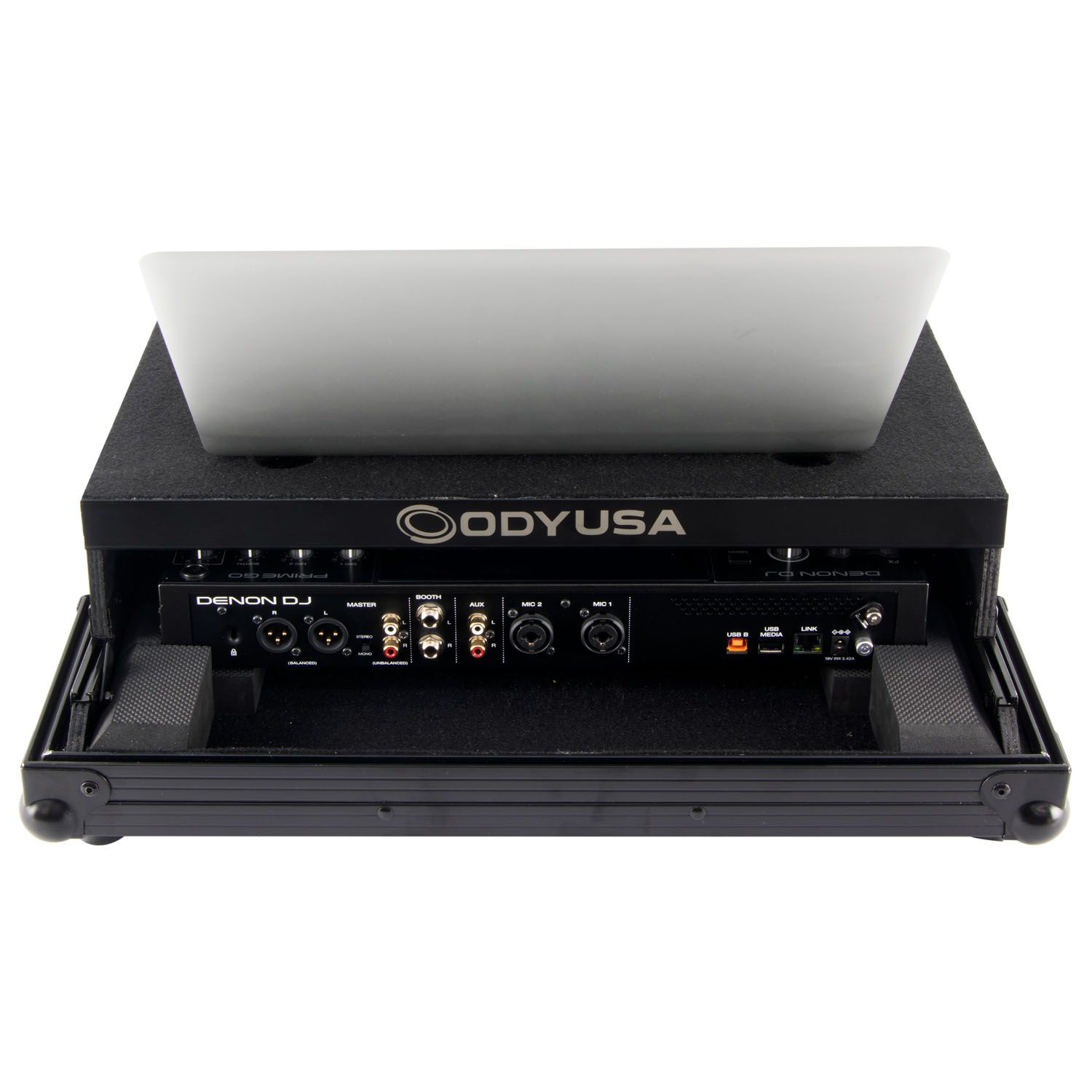 Denon DJ Prime GO Black Label Case with Glide Style Laptop
