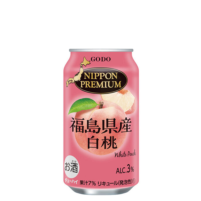 NIPPON PREMIUM 福島県産白桃｜チューハイ・カクテル｜オエノングループ